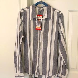 NWT ORVIS linen top - long sleeve for summer, fall